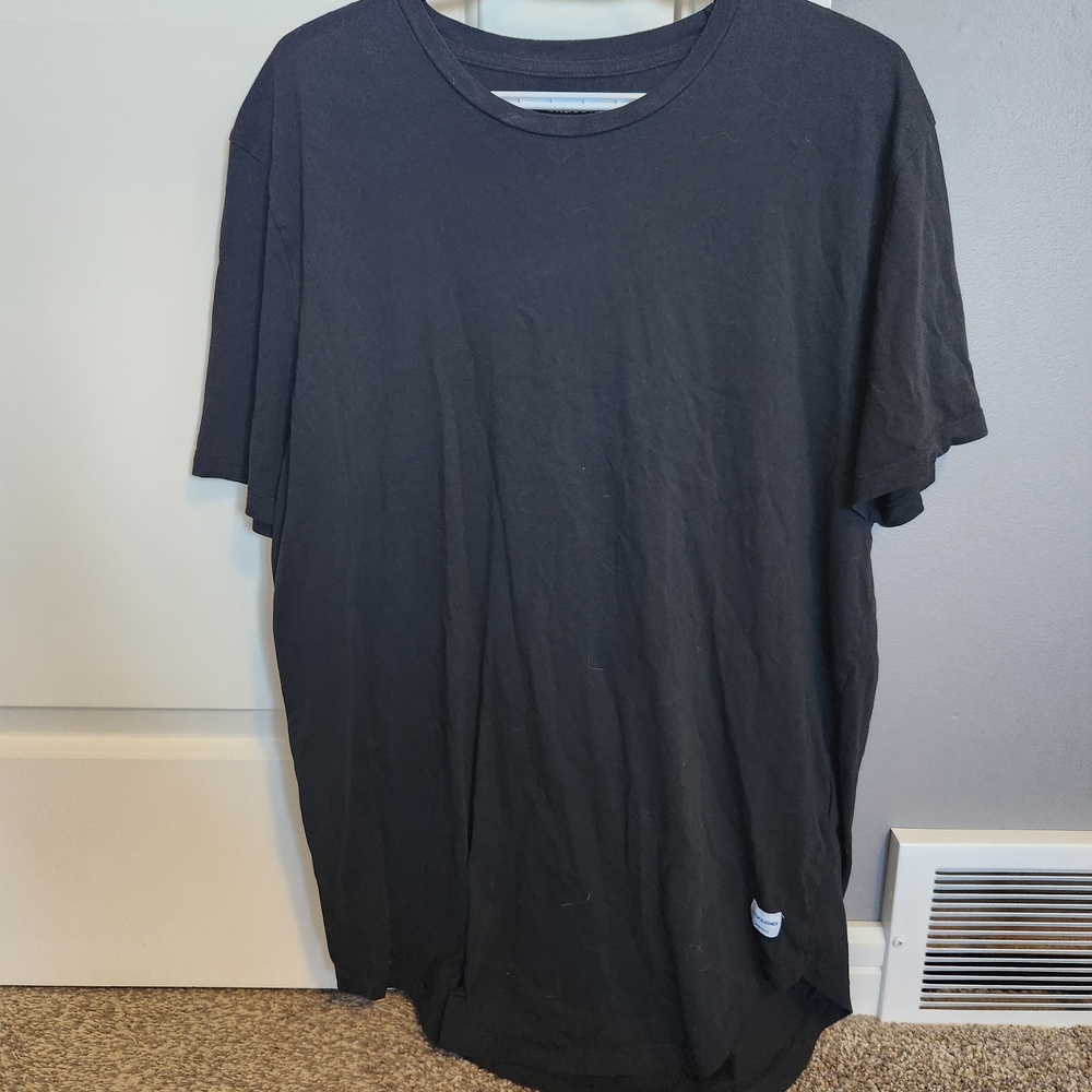 Jack and Jones Black Short Sleeve Tee